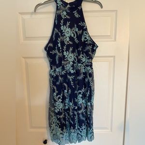 Francesca’s Navy Dress